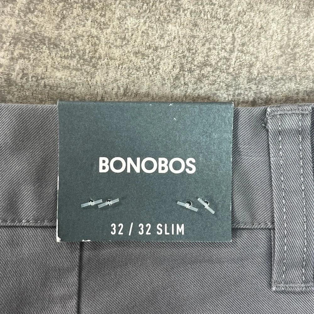 Bonobos Grey Slim Chinos